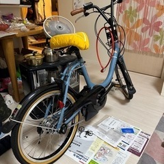 ヤマハパスシティC 走行1キロ　電動自転車室内保管　新車の時のも...