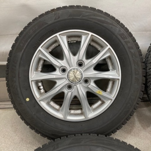 決まりました。スタッドレス VRX2 145/80R13 21年製 155/65R14の互換  