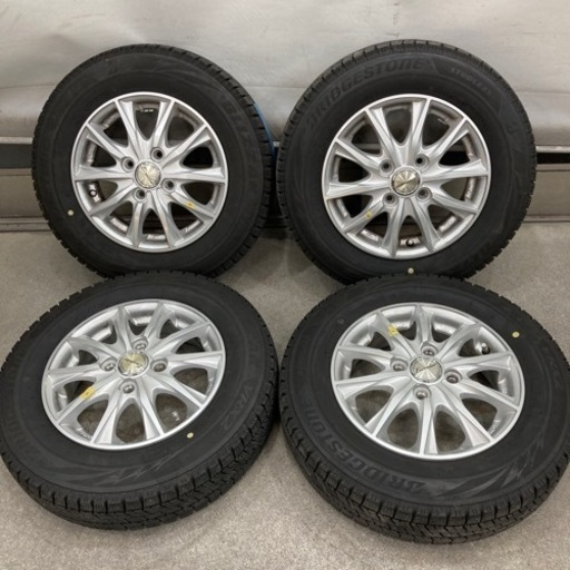 決まりました。スタッドレスタイヤ 145/80R13 17年製 155/65R14互換サイズ