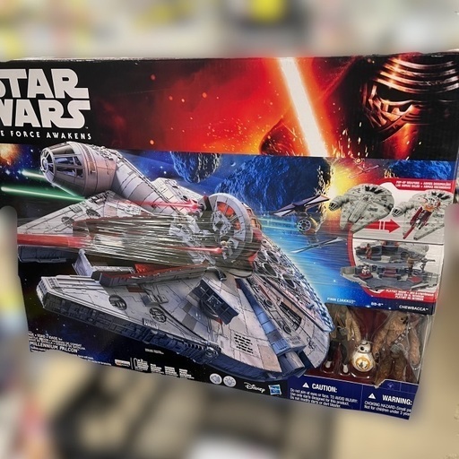 J3113 未使用品 STAR WARS スター・ウォーズ フォースの覚醒 ミレニアム・ファルコン ラージビークル Hasbro Star Wars Force Awakens MILLENNIUM FALCON 新品参考価格24,990円