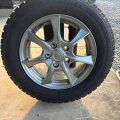 【取引終了】ノア、ヴォクシー80系　スタッドレスタイヤ➕アルミホイール　4本セット