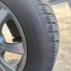 【取引終了】ノア、ヴォクシー80系　スタッドレスタイヤ➕アルミホイール　4本セット