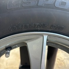 【取引終了】ノア、ヴォクシー80系　スタッドレスタイヤ➕アルミホイール　4本セット