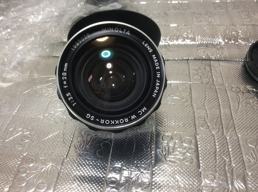 ミノルタMC1:3.5＝28mmカメラレンズc