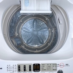⭐️Hisense⭐️全自動洗濯機　2023年5.5kg 大阪市近郊配送無料