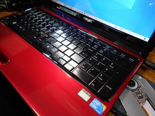 ノートパソコン 東芝 Dynabook Windows10 64Bit CPU i5-450M メモリ4GB　SSD128GB Office2021
