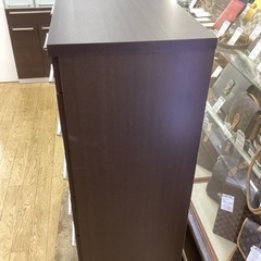 KL-7【新入荷 リサイクル品】ハイチェスト ブラウン800