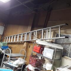 最終値下げ　アルミ製　二連スライダー梯子7メートル
