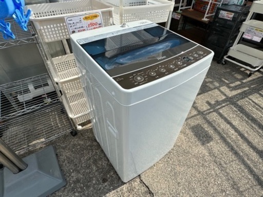 【リサイクルサービス八光】2019年製　ハイアール 4.5kg 全自動洗濯機　ホワイトHaier JW-C45A-W