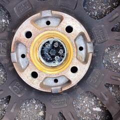 １５５−６５−１４アルミホィール　スタッドレスタイヤ４本セット