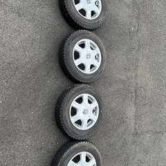 145/80R13 軽自動車　スタッドレスタイヤ　アルミホイール　4本