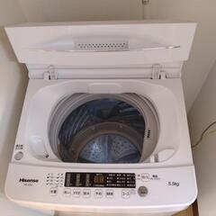 【ネット決済】Hisense洗濯機2022年2月購入