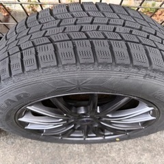 お取引先決まりました  スタッドレスタイヤ ホイールセット 4本  215/60R17 18年製
