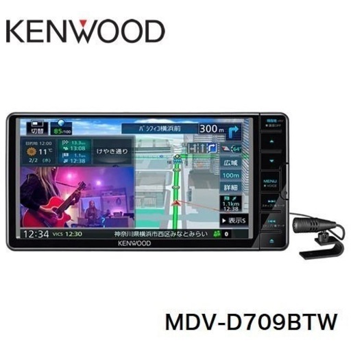 KENWOODナビMDV-D709BTW