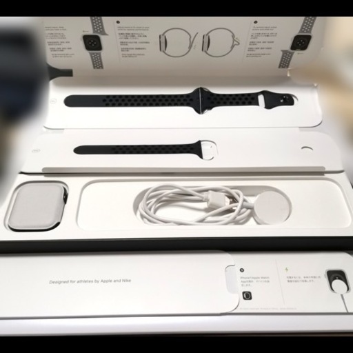 《最大容量100%》44mm Apple Watch Nike Series6 GPS /ナイキ /ナイキモデル《充電器あり》