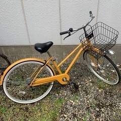 商談中！美品✨自転車　人気のカーキ色