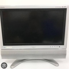 シャープ液晶テレビ　22型？