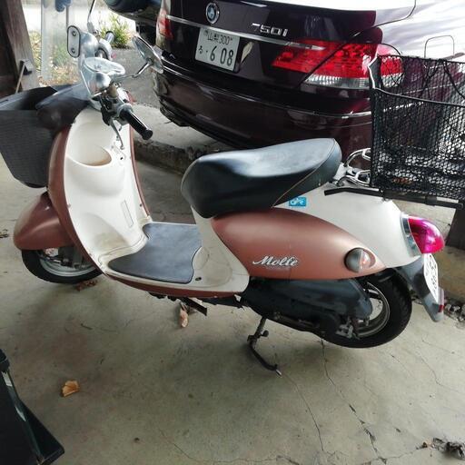 ⤵️ヤマハ、バイク50CC バッテリー新品。傷汚れあり。