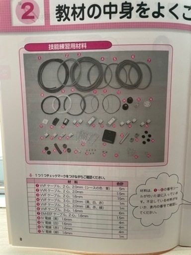 電気工事士2種　実技練習用器材