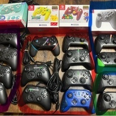 Switchプロコン　その他　プリンタ、スタンド、マイク，フィルム