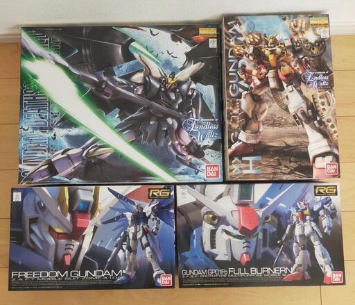 取引済　ガンダム　プラモデル　4セット