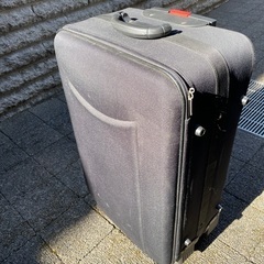 スーツケース　黒　布製