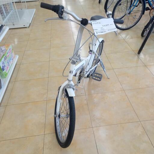 ★ジモティ割あり★  自転車 ２0インチ 白 クリーニング済み OJ2784