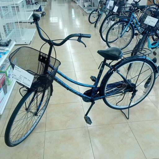 ★ジモティ割あり★  自転車 ２6インチ 青、黒 クリーニング済み OJ2785