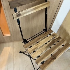 IKEA 折り畳みイス　テルノー　2脚