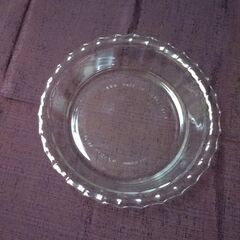 パイレックスPYREX 耐熱ガラス皿 4枚セット 外径約15cm 