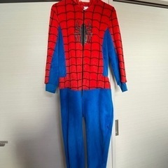スパイダーマンのパジャマ　サイズ　134/140  無料です。あ...