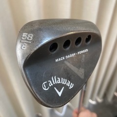 【取引中】キャロウェイ MACK DADDY FORGED 58...