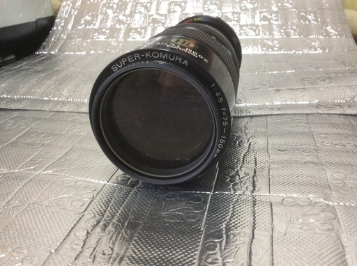 コムレンズ1:4.5f＝７５~150mm5カメラレンズ