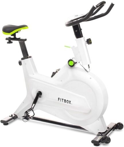 【FITBOX】エアロバイク フィットネスバイク スピンバイク エクササイズセンサー ケーデンスセンサー トレーニング ダイエット器具 専用マット