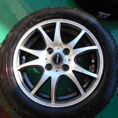 GYLE 14インチ  N-BOX 4本セット 4.5J 100 4H ET45 タイヤ GOOD YEAR グッドイヤー Vector 4Seasons オールシーズン 155/65/14 2020製 