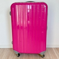 【受渡決定済】スーツケース　ピンク