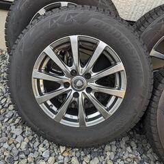 マナレイスポーツ 215/70R16 ホイール 四本 スタッドレス付き