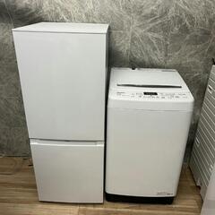 🌟高年式　冷蔵庫&洗濯機分解洗浄済み　配送設置0円で🆗✌