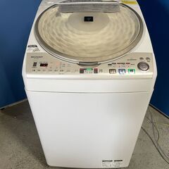値下げ【格安】SHARP 9.0kg洗濯機 ES-TX910-N...