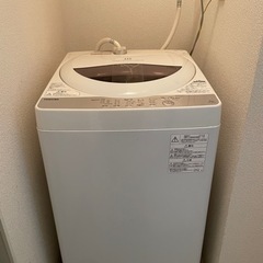 洗濯機　TOSHIBA AW-5G6（W）