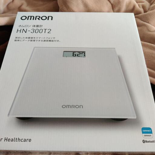 OMRON　体重計　新品