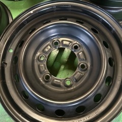 ハイエース 純正 鉄 ホイール 6型外し