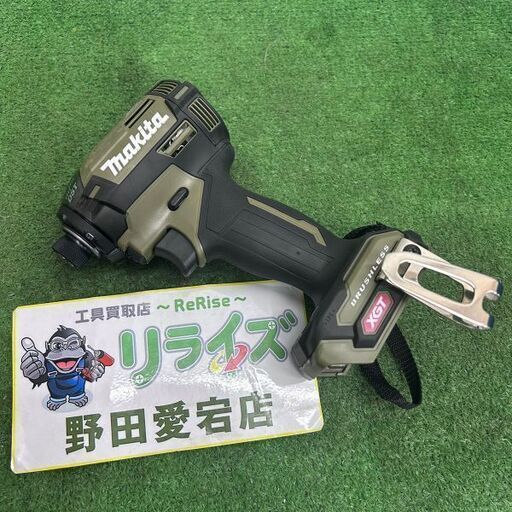 マキタ makita TD002GZO 40V 充電式インパクトドライバー 本体のみ オリーブ【野田愛宕店】【店頭取引限定】【未使用】ITMR44FEJJDW