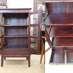 アンティーク家具 B-COMPANY ビーカンパニー ガラスキャビネット