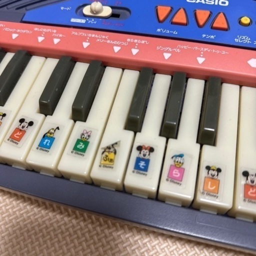 CASIO ディズニーキャラクターキーボード (きゃさ) 青砥の電子楽器の