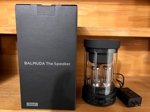 【美品】BALMUDA The Speaker M01A-BK BLACK バルミューダスピーカー