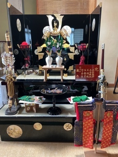 五月人形　美品ですが値下げしました。