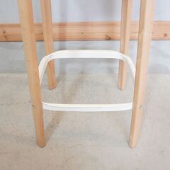 イタリアMAGIS(マジス)社のロナン＆エルワン・ブルレックデザイン スティールウッド スツール 2脚セットです。木とスチールの異素材の組み合わせにより重厚さと軽やかさを併せ持つカウンターチェア♪DK345