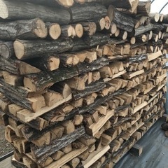 ナラ乾燥薪⭐︎長さ約360mm☆ビニールハウス乾燥⭐︎軽トラック一杯