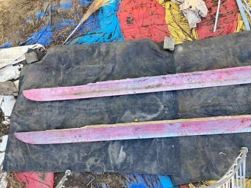 FRP製合板 ジャンク 2本セット